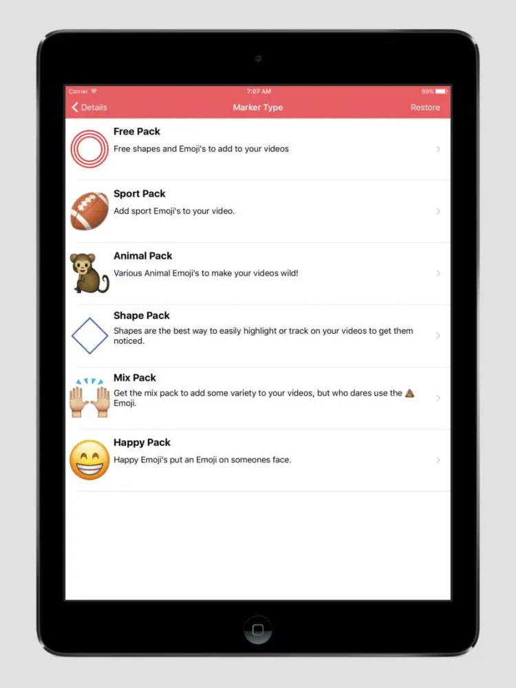 Zrzuty ekranu Get Noticed: Sports Tracking iPad 