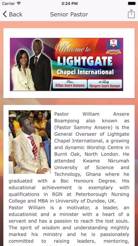 Скриншоты Lightgate Chapel International