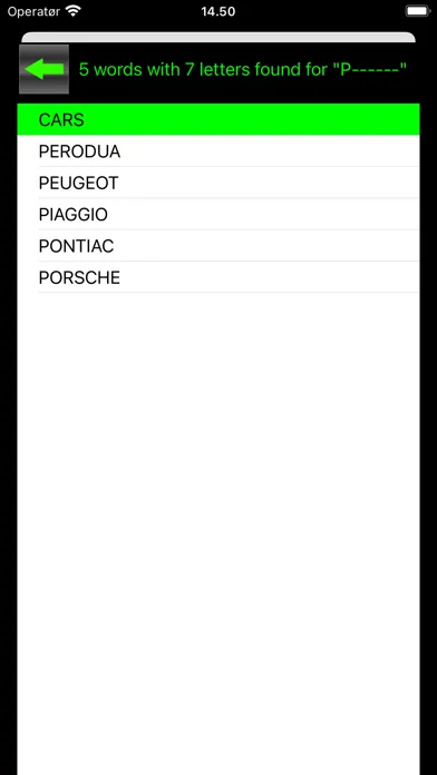 EngCross crossword helper سکرین شاٹس