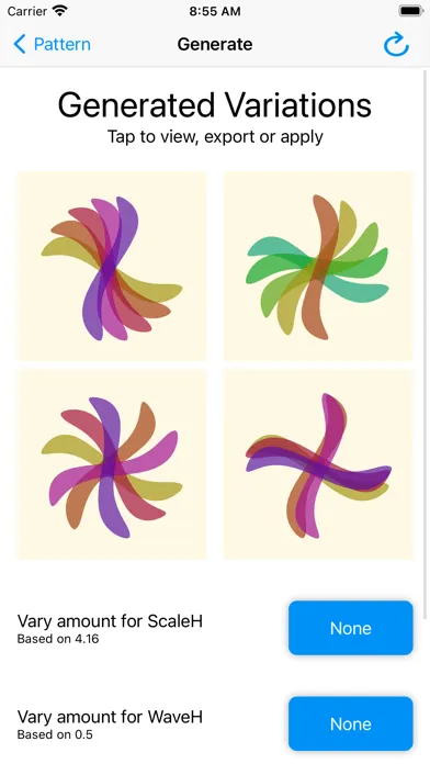 Zrzuty ekranu Pattern Maker