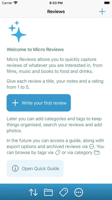 Micro Reviews Screenshots