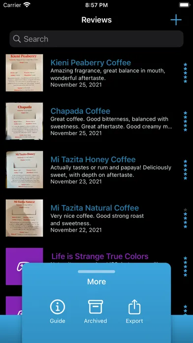 Micro Reviews Screenshots