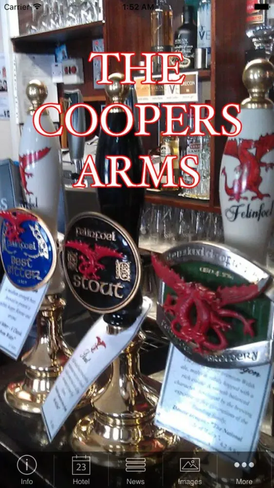 Capturas de tela do Coopers Arms