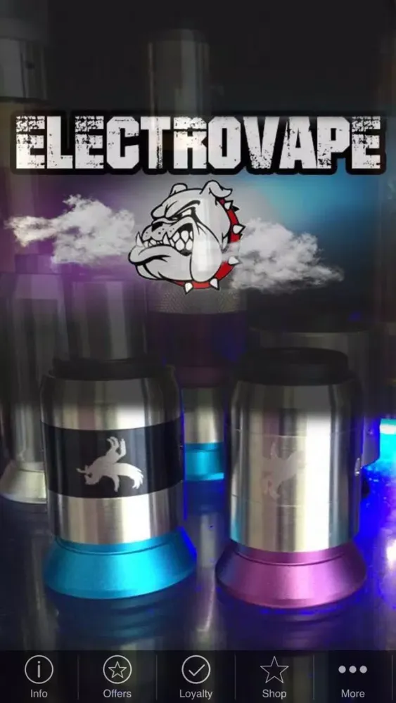 Capturas de tela do ELECTROVAPE