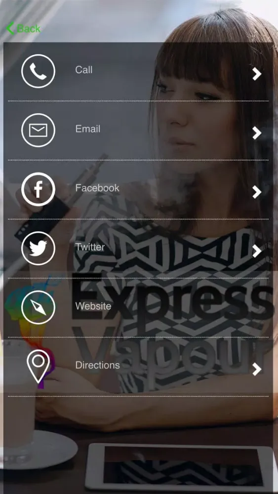 Скриншоты Express Vapour