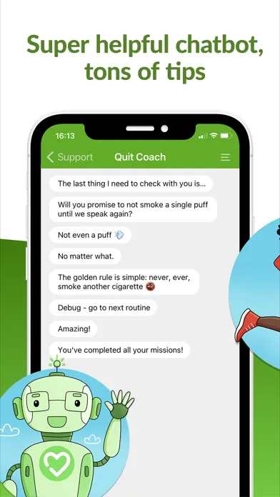Smoke Free - Quit Smoking Now Screenshots
