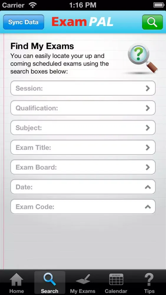 Exam Pal سکرین شاٹس