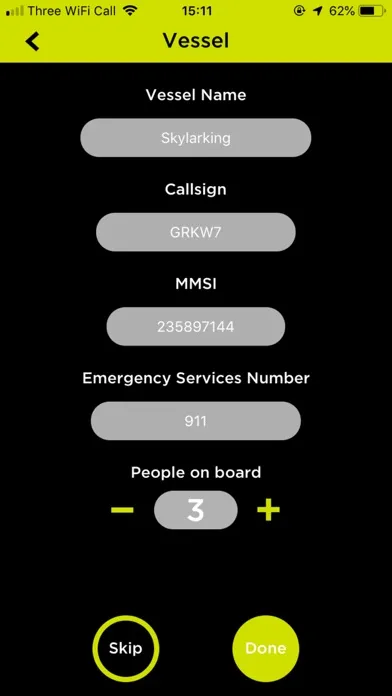 Capturas de pantalla de ACR OLAS: Marine Alert System