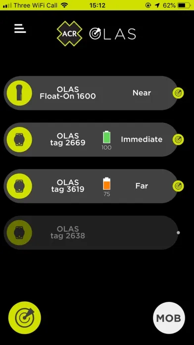Capturas de pantalla de ACR OLAS: Marine Alert System
