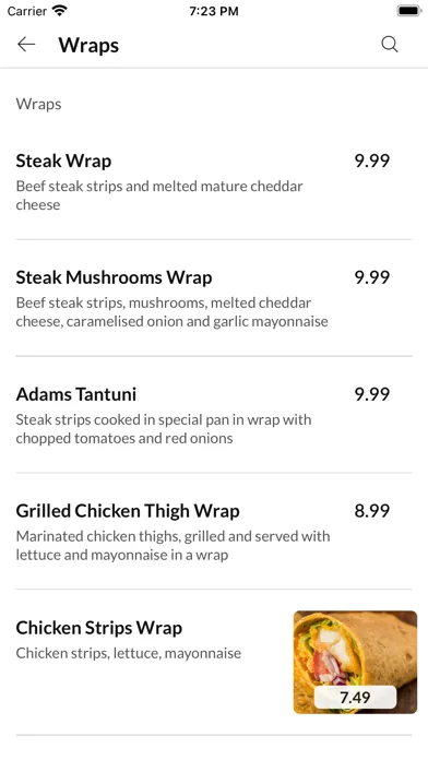 Adam's wet burgers Ekran Görüntüleri