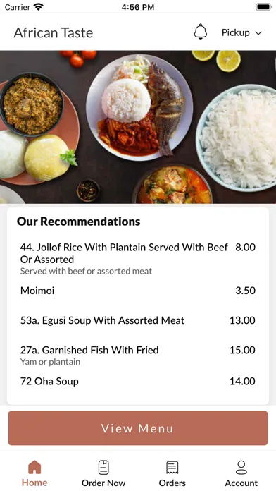 African Taste 스크린샷