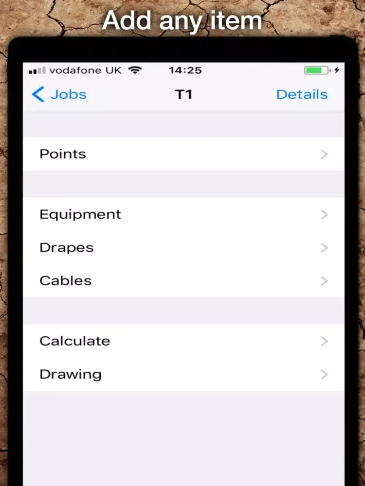 Ảnh chụp màn hình của Truss Calculator iPad 
