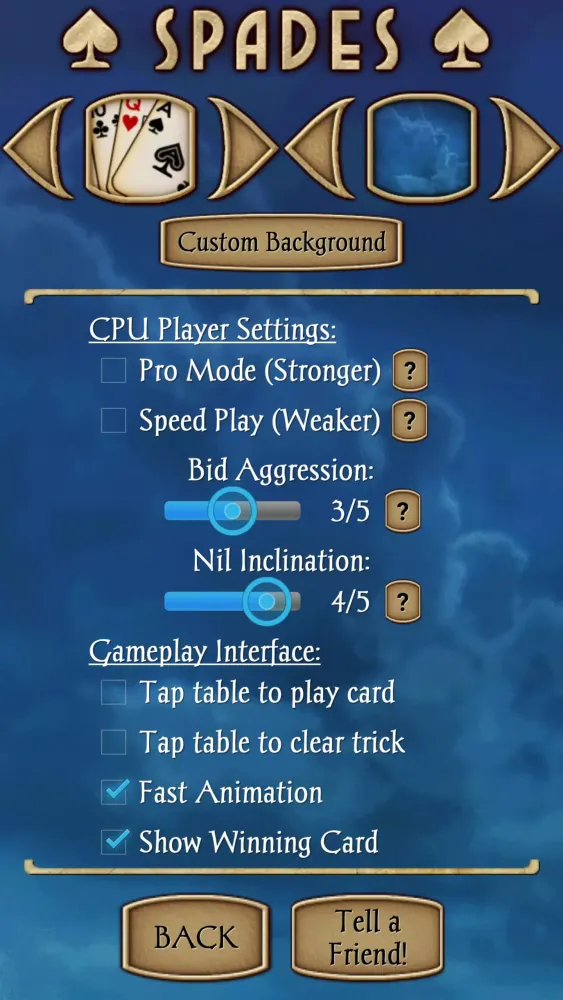 Spades Screenshots