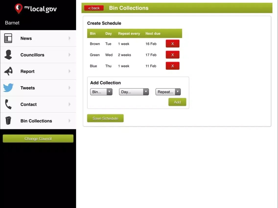 Screenshot di MyLocalGov - UK Council Services & Reporting iPad 
