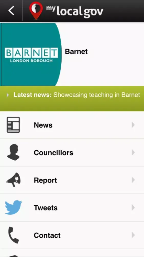 Screenshot di MyLocalGov - UK Council Services & Reporting