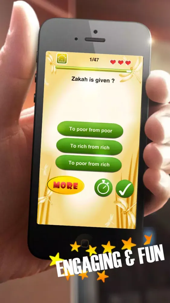 Islamic Quiz for Children and Kids App سکرین شاٹس