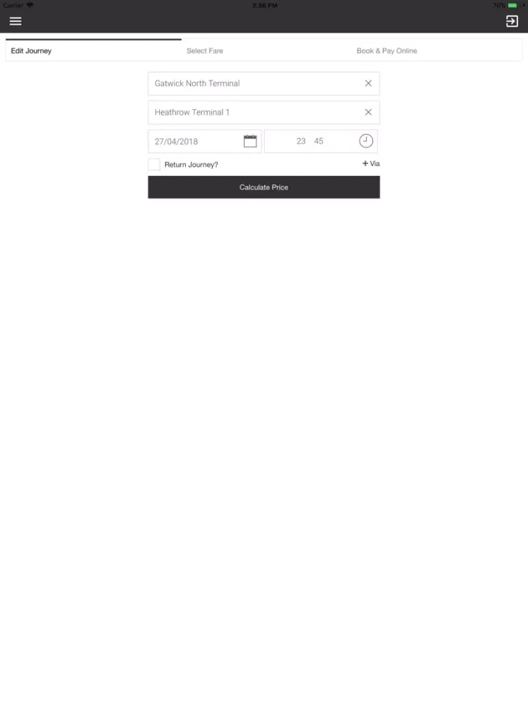 AJS AMBER TAXI iPad 应用截图