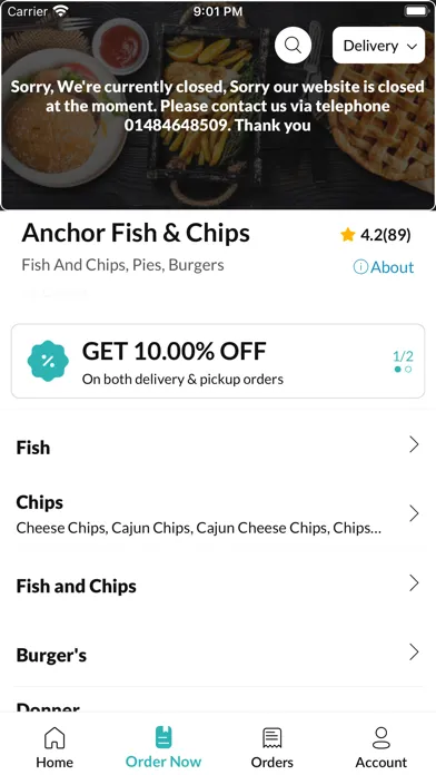 Anchor Fish & Chips Screenshots