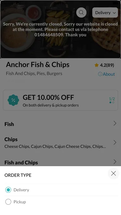Anchor Fish & Chips Screenshots