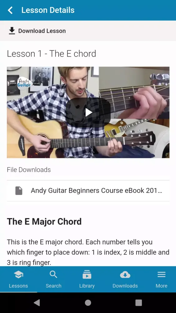 Andy Guitar Screenshots