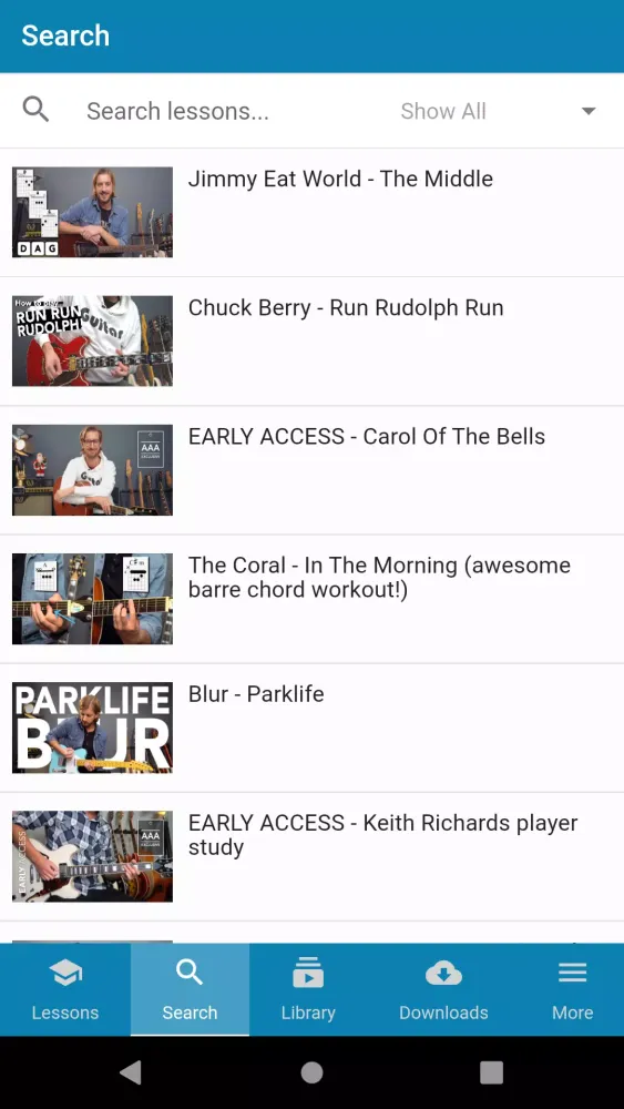 Andy Guitar Screenshots