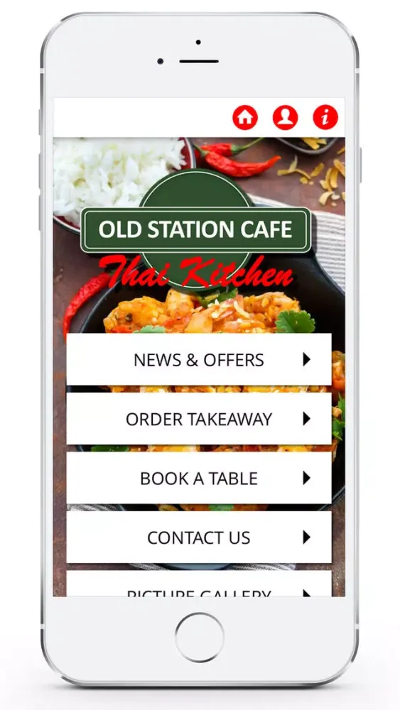 Capturas de tela do Old Station Cafe Thai Kitchen
