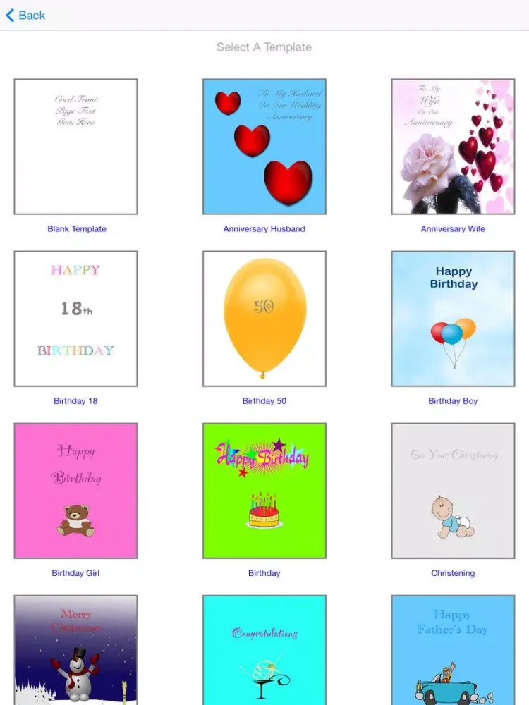 Quick Cards Free - Greeting Card Designer/Creator iPad  Screenshots