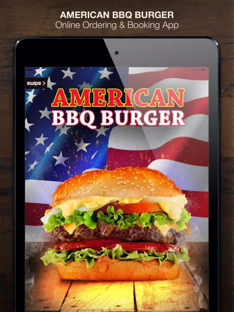 American BBQ Burger iPad  Ekran Görüntüleri
