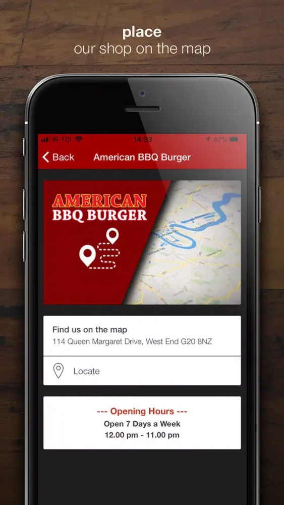 American BBQ Burger Ekran Görüntüleri