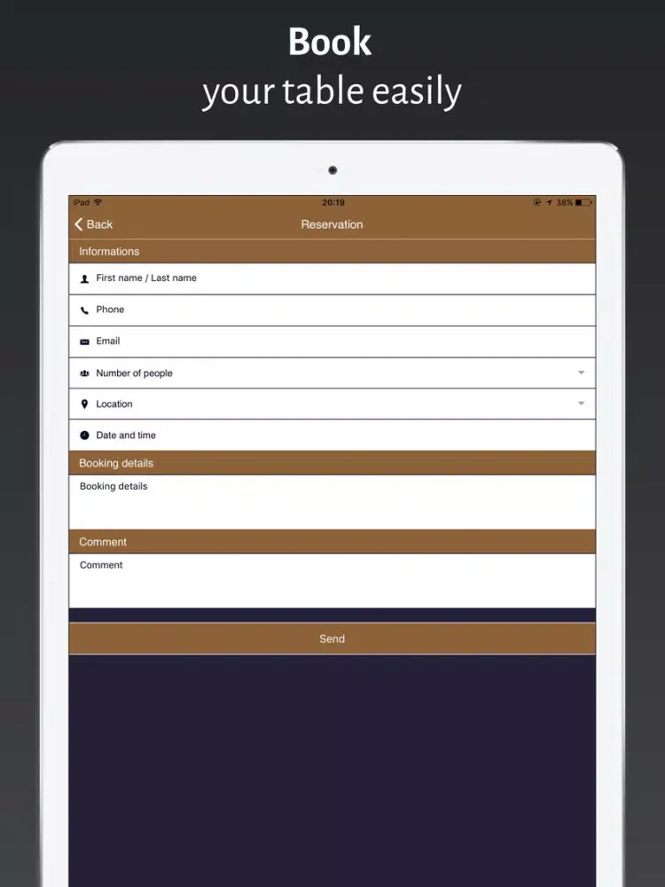 Zrzuty ekranu Azaad Dundee iPad 