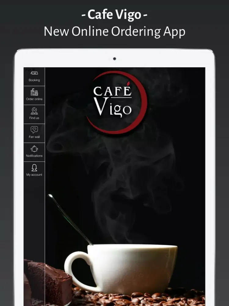 ภาพหน้าจอของ Cafe Vigo iPad 