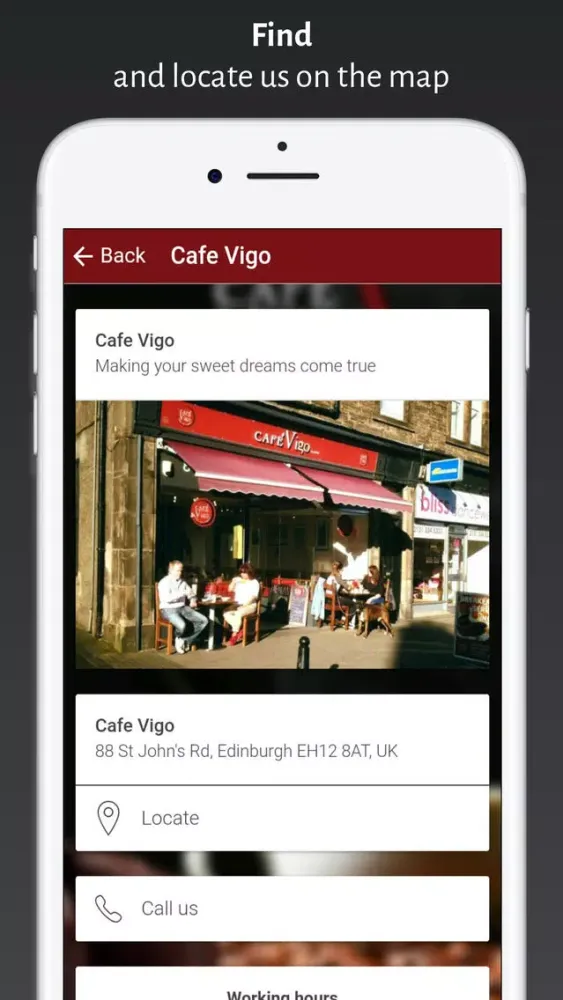 ภาพหน้าจอของ Cafe Vigo