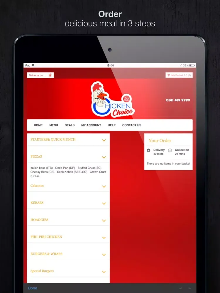 Capturas de pantalla de Chicken Choice iPad 