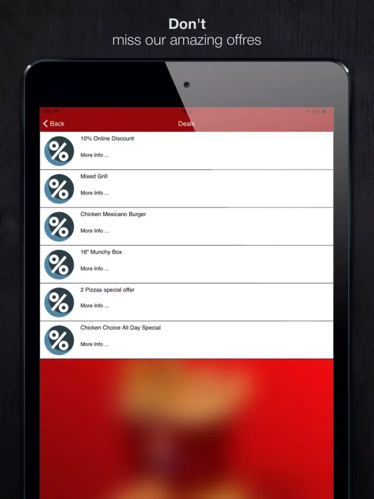 Capturas de pantalla de Chicken Choice iPad 