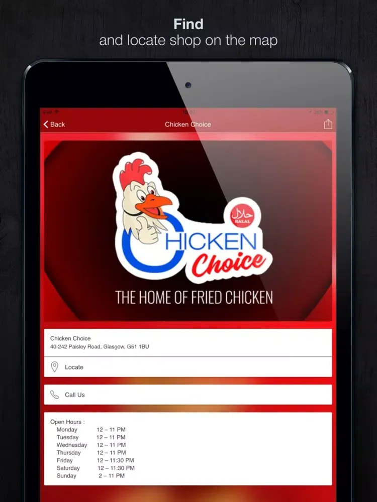 Capturas de pantalla de Chicken Choice iPad 