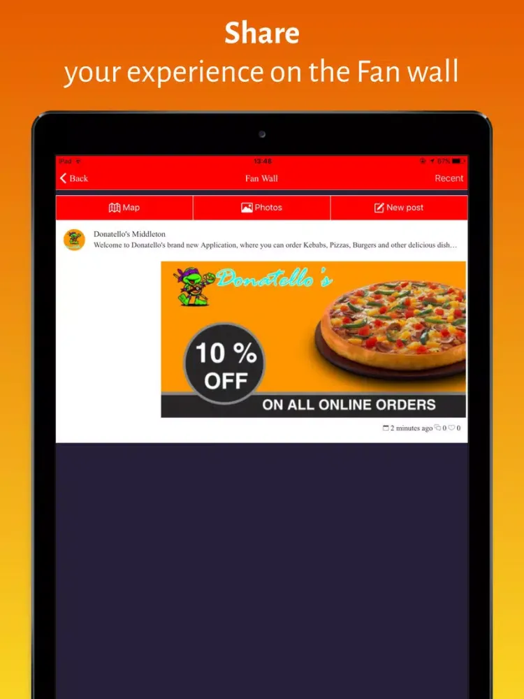 Donatello's iPad  スクリーンショット