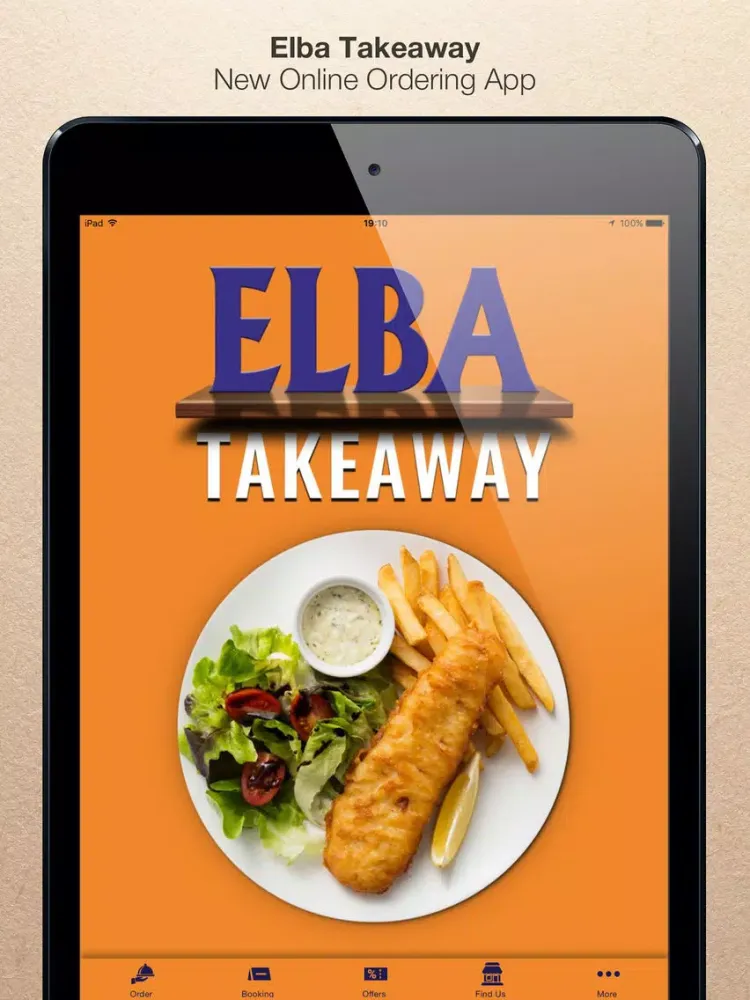 Ảnh chụp màn hình của Elba Takeaway iPad 