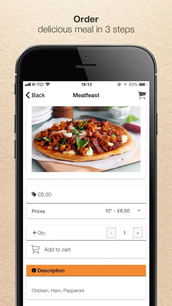 Ảnh chụp màn hình của Elba Takeaway