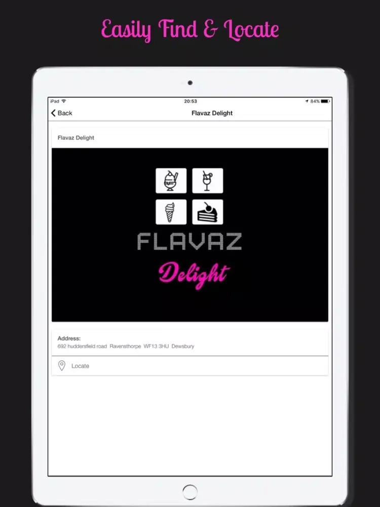 Flavaz Delight iPad  Screenshots
