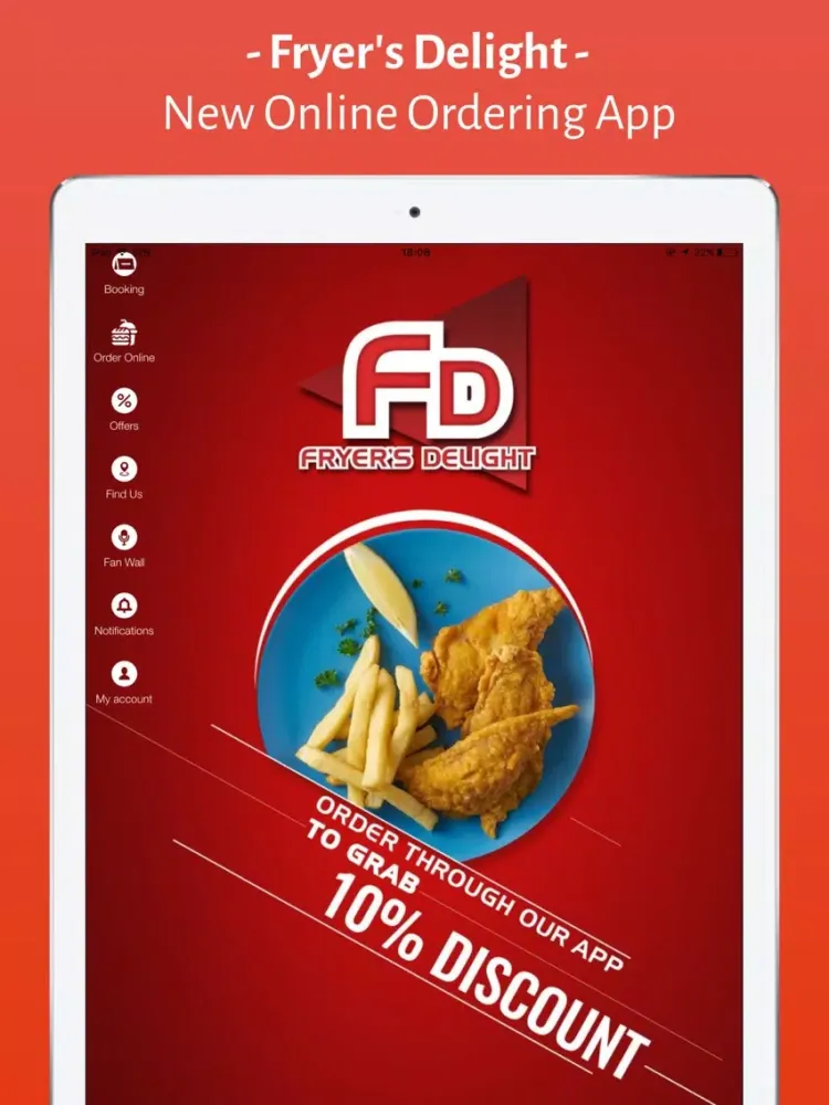 Fryer's Delight Edinburgh iPad  Screenshots