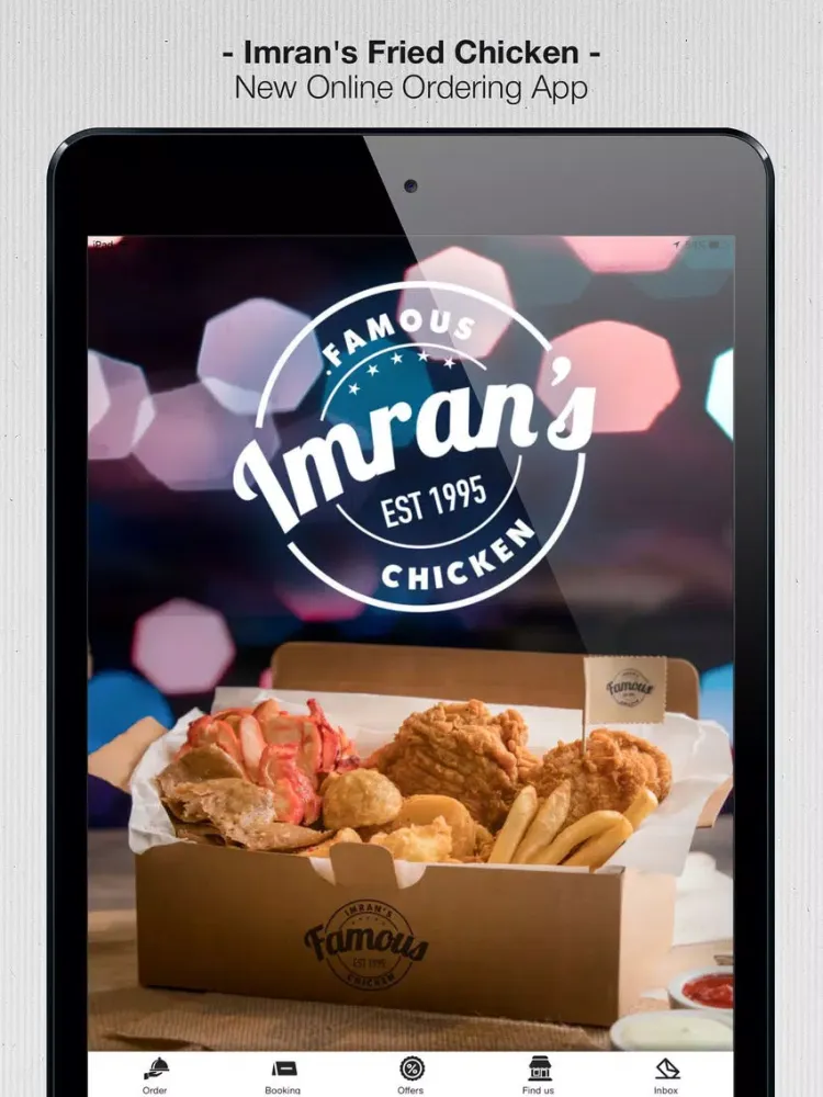 Imran's Fried Chicken iPad  Screenshots
