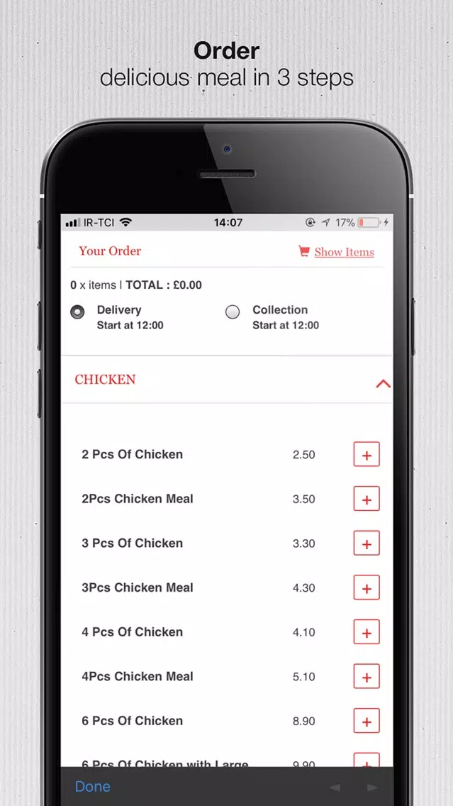 Screenshot di Imran's Fried Chicken
