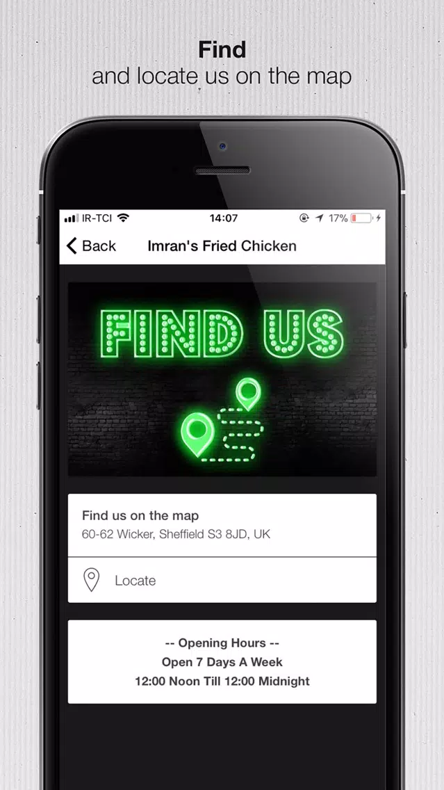 Screenshot di Imran's Fried Chicken