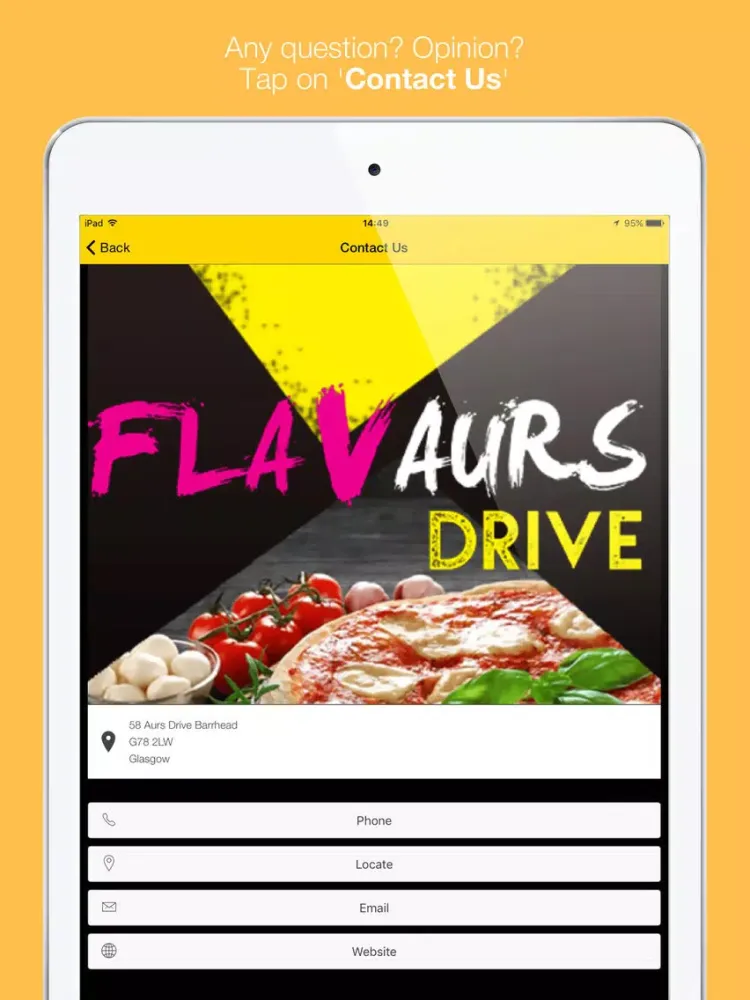 Flavaurs Drive iPad  سکرین شاٹس