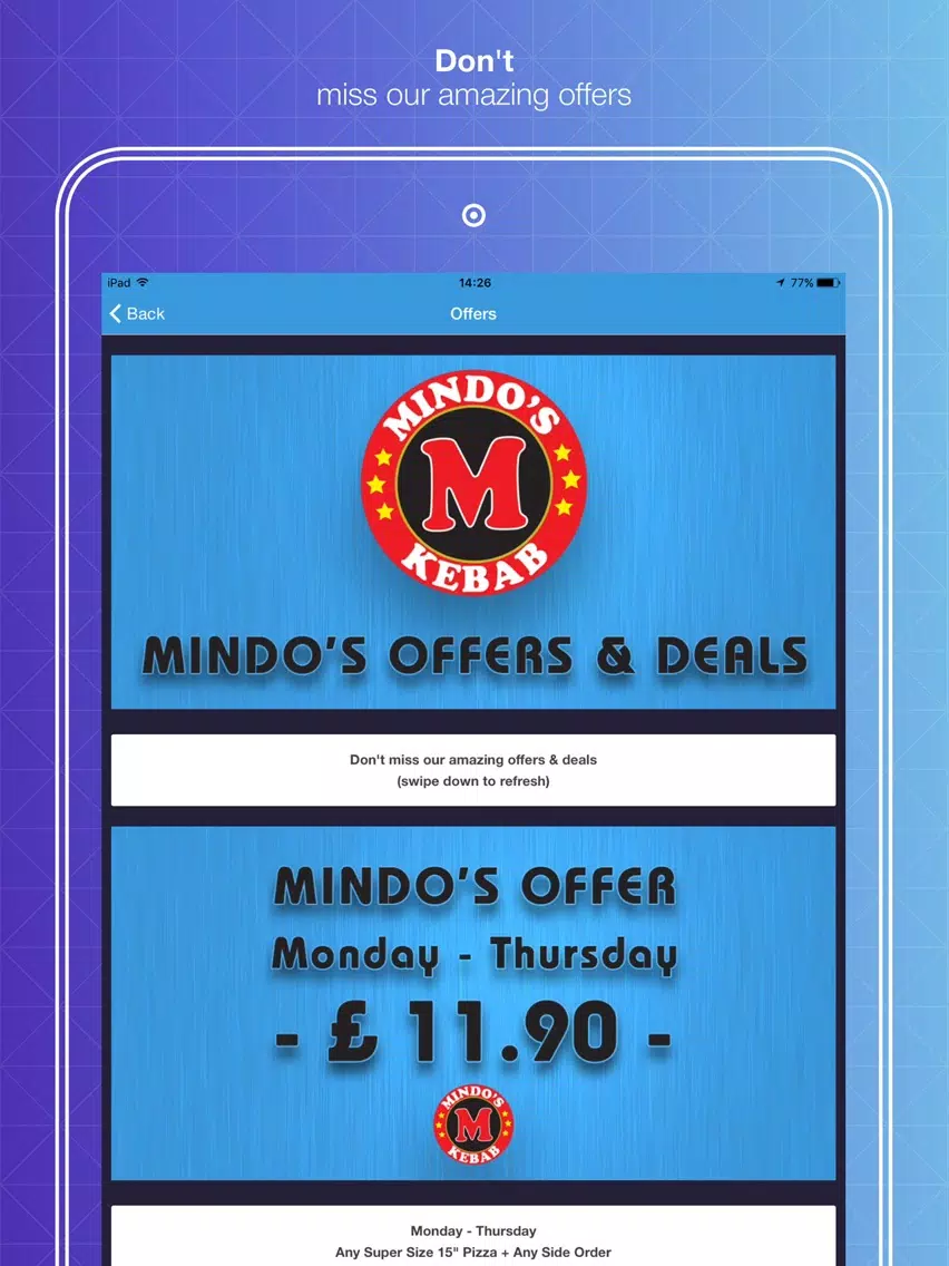 Mindo's iPad 應用截圖