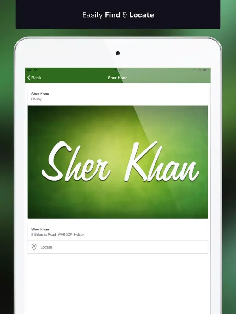 Sher Khan iPad 應用截圖