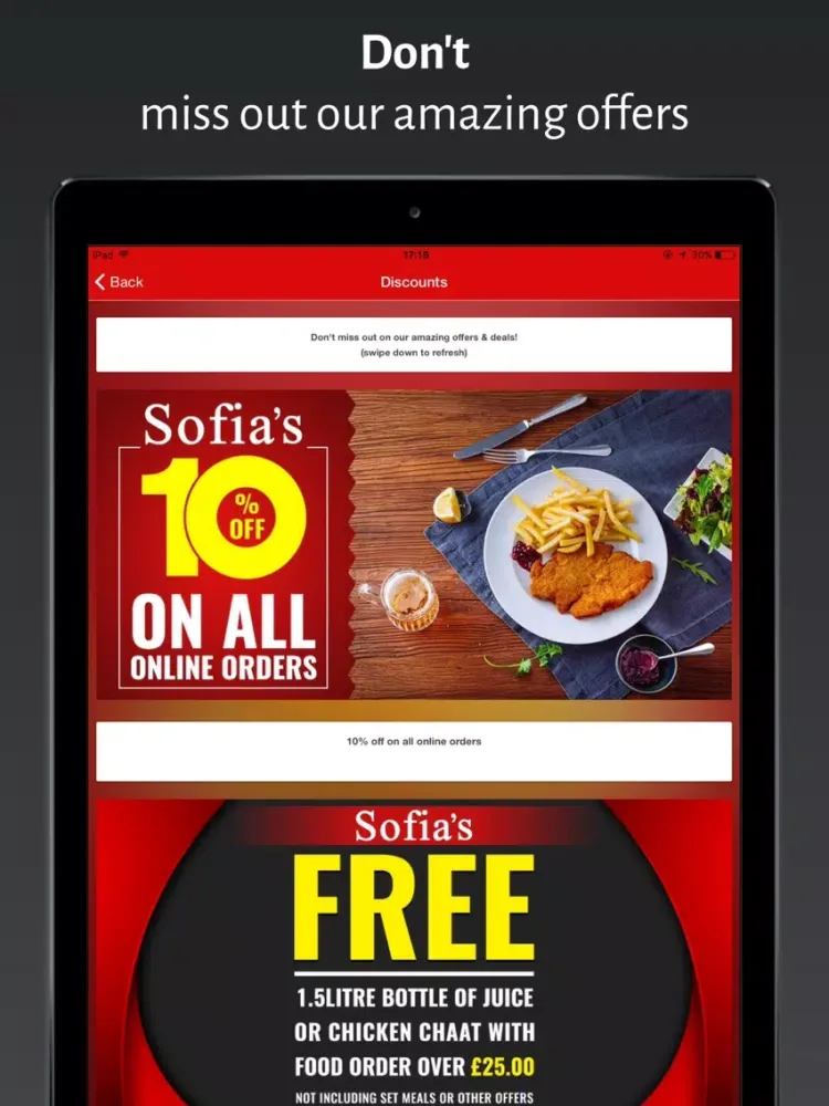 صور Sofia's Takeaway iPad 