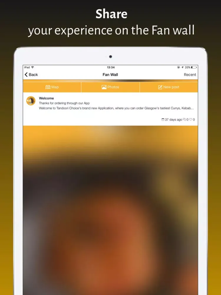Capturas de pantalla de Tandoori Choice iPad 