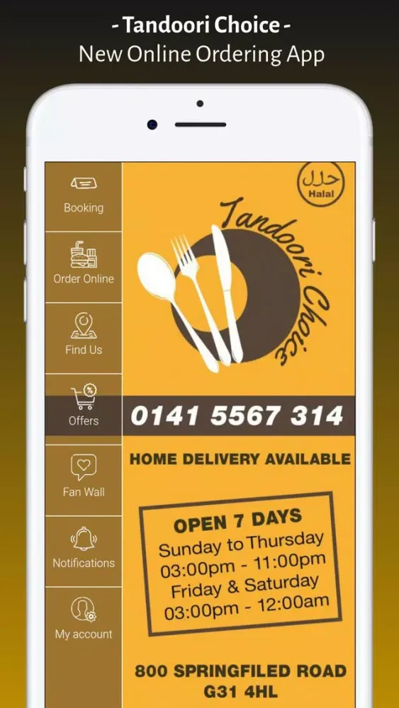Capturas de pantalla de Tandoori Choice