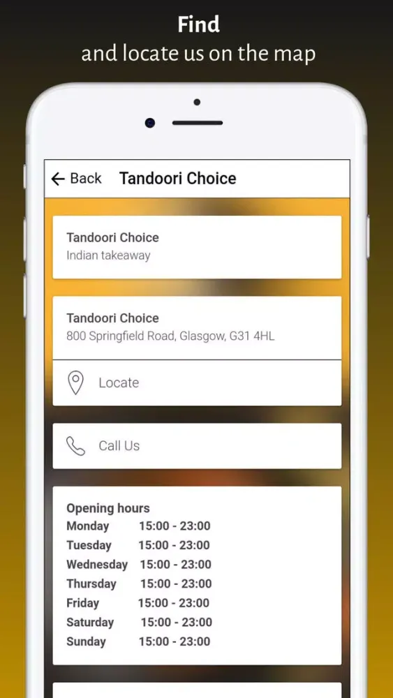 Capturas de pantalla de Tandoori Choice